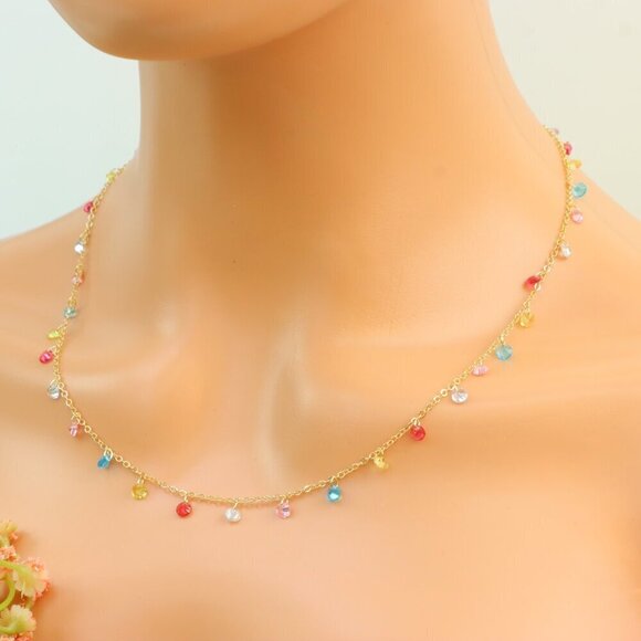 "New Beautiful Design Necklace Chain for Women/Girls, Gift, N745 - Picture 3 of 10